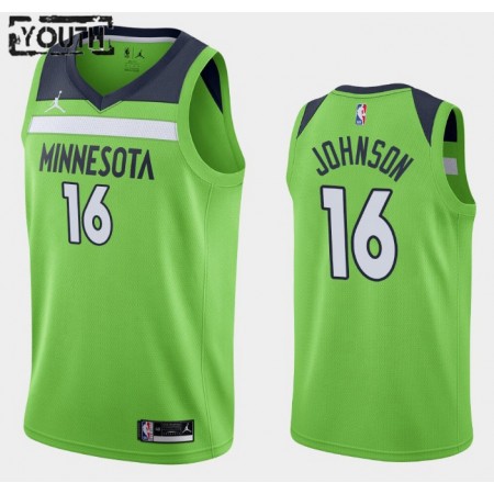 Maillot Basket Minnesota Timberwolves James Johnson 16 2020-21 Jordan Brand Statement Edition Swingman - Enfant